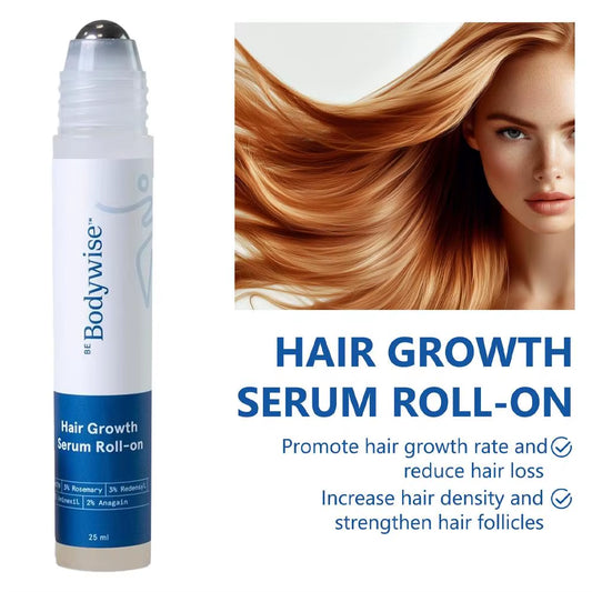 RoseGrow™ Hair Growth Serum – Deep Scalp Nourishment & Frizz Control for Stronger Hair Roots
