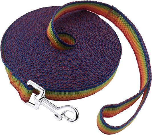 15Ft 20Ft 30Ft 40Ft 50Ft Long Dog/Puppy Lead Obedience Recall Training Dog Leashes for Small Medium Dogs Camping, Training, Play, or Backyard